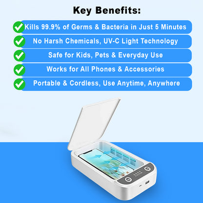 Sanify™  UV Phone Sanitizing Box